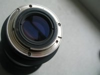 Anam lens F = 75 #830010 Nikon  - rear glass 1.JPG