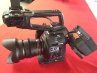 Canon C100 w Rokinon and Petrol VF.JPG Canon C100 w Rokinon and Petrol VF.JPG