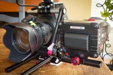 Wooden Camera EVF on C100.jpg
