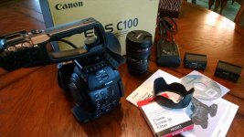 c100 with mic on camera and all items sold.jpg