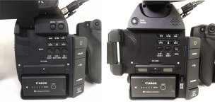 Canon C100 Mark II Canon C100 Rear at Texas Media Systems 9.jpg