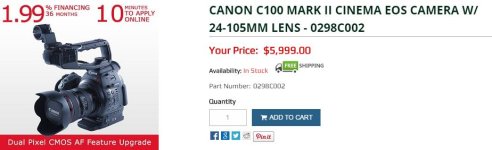 Canon C100 Mark II 24-105mm Kit in stock at Texas Media Systems.jpg Canon C100 Mark II 24-105mm Kit in stock at Texas Media Systems.jpg