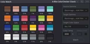 Aputure LS1S Color Checker Match Values.JPG Aputure LS1S Color Checker Match Values.JPG