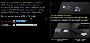 Sony G-Series Reader works with only G-Series Cards or Cards mark with USB on the Card Texas Med.jpg Sony G-Series Reader works with only G-Series Cards or Cards mark with USB on the Card Texas Med.jpg