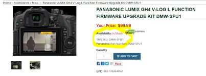Panasonic GH4 V-Log DMW-SFU1GU Shipping Texas Media Systems.jpg Panasonic GH4 V-Log DMW-SFU1GU Shipping Texas Media Systems.jpg