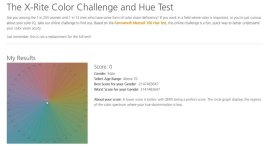 Chris The X-Rite Color Challenge and Hue Test.jpg Chris The X-Rite Color Challenge and Hue Test.jpg