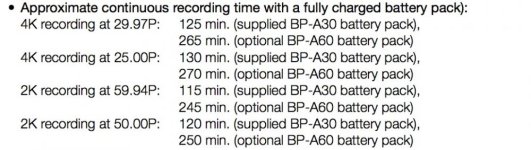 Canon C300 Mark II Battery Run Times BP-A30 BP-A60 Texas Media Systems.jpg Canon C300 Mark II Battery Run Times BP-A30 BP-A60 Texas Media Systems.jpg